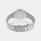 Enticer Men Quartz White Dial Multi-Function Stainless Steel Watch A1174