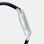 Enticer Men Quartz Black Dial Multi-Function Leather Watch A1176