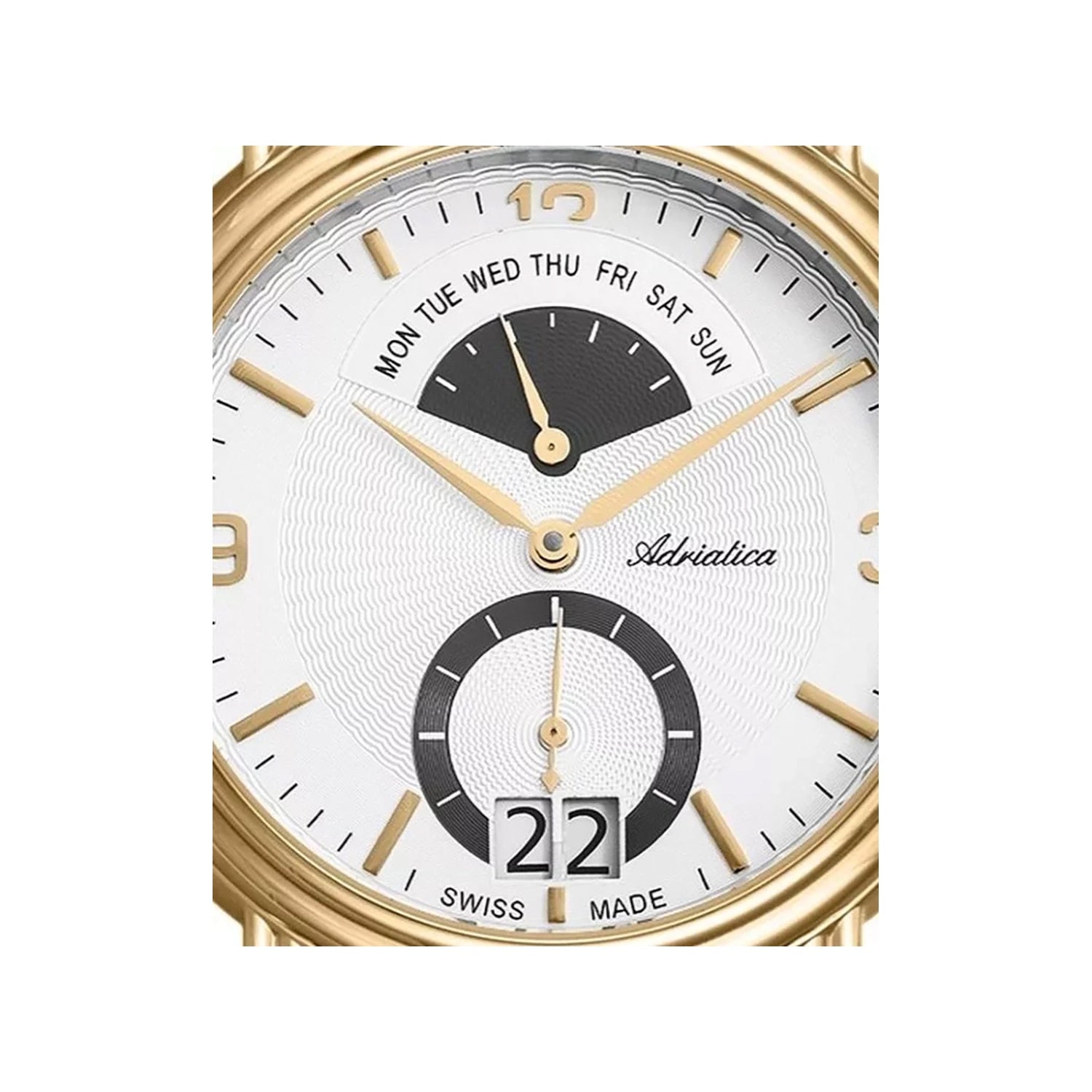 Portofino Men Quartz Silver Dial Analog Leather Watch A1194.1253QF