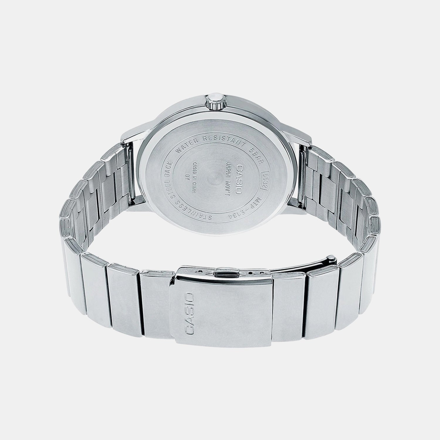 Enticer Men Quartz Blue Dial Analog Stainless Steel Watch A1199