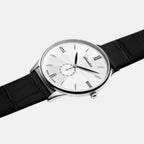 Adriatica Men Quartz Silver Dial Analog Leather Watch A1230.5263QXL-4