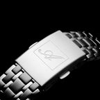 Men Quartz Silver Dial Analog Stainless Steel Watch A1236.5123Q