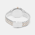 Men Quartz Grey Dial Analog Stainless Steel Watch A1236.R117Q