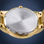 Pairs Men Quartz champagne Dial Analog Stainless Steel Watch A1290.1161Q