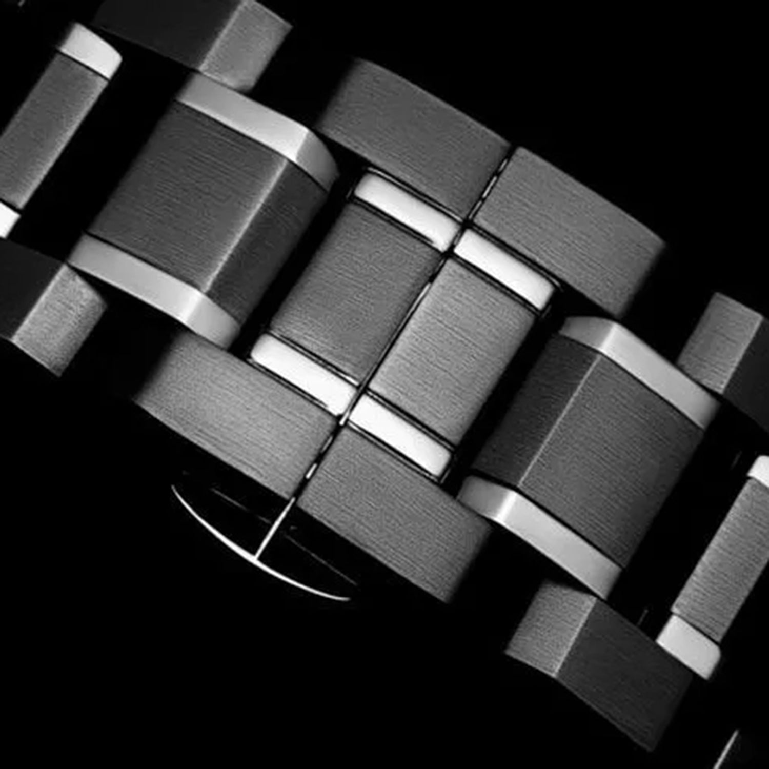 Pairs Men Quartz Black Dial Analog Stainless Steel Watch A1290.S1R6Q
