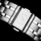 Pairs Men Quartz Black Dial Analog Stainless Steel Watch A1300.5114Q