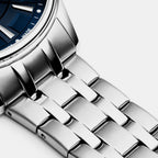 Men Quartz Blue Dial Analog Stainless Steel Watch A1300.5115Q