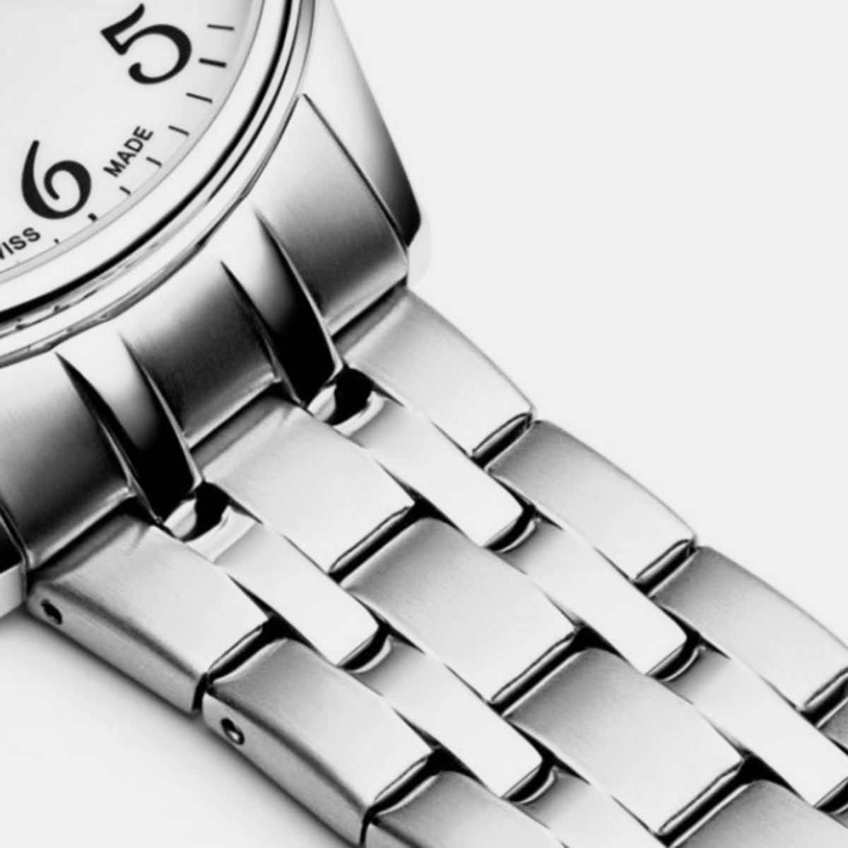 Men Quartz Silver Dial Analog Stainless Steel Watch A1300.5123Q