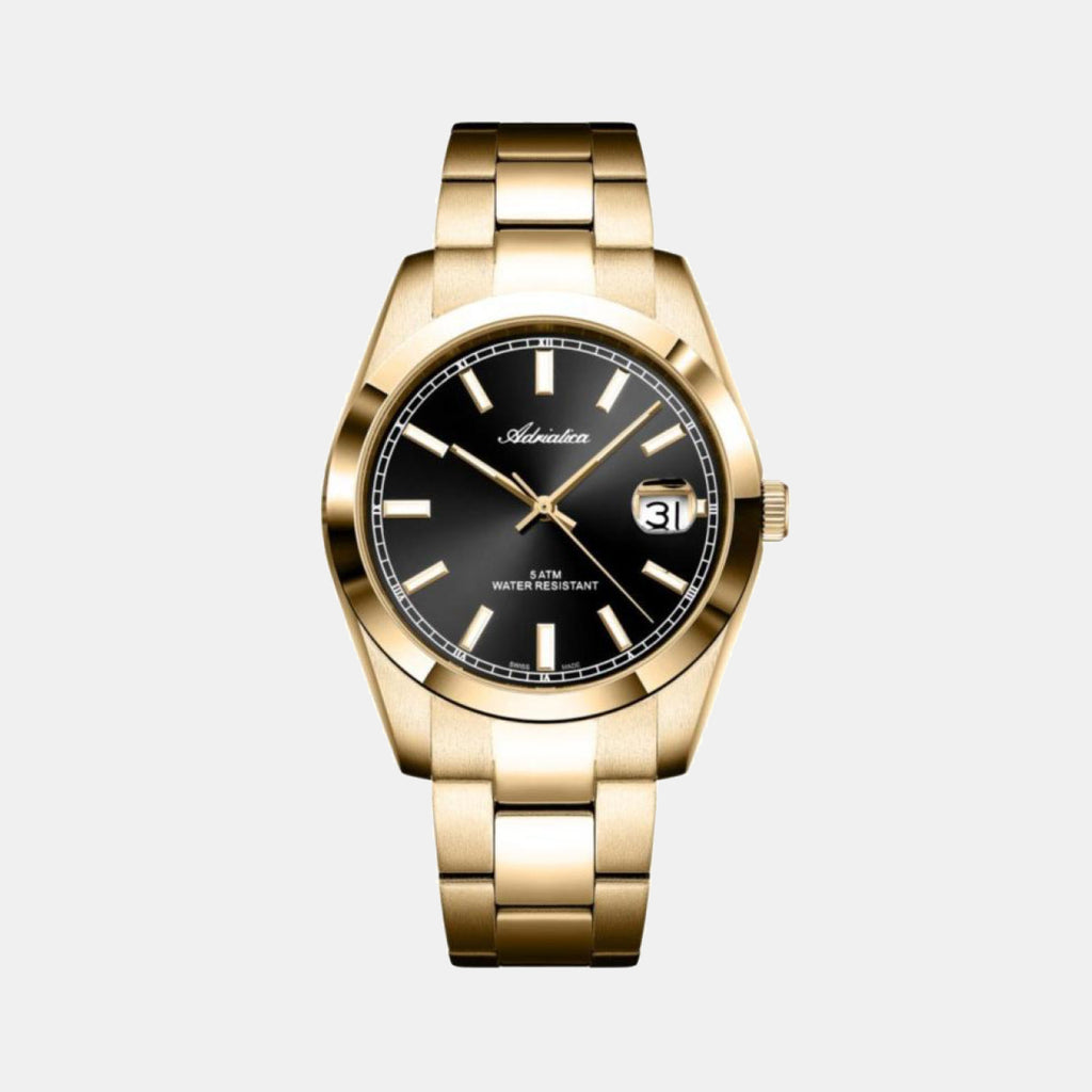 Men Quartz Black Dial Analog Watch A1302.1114Q