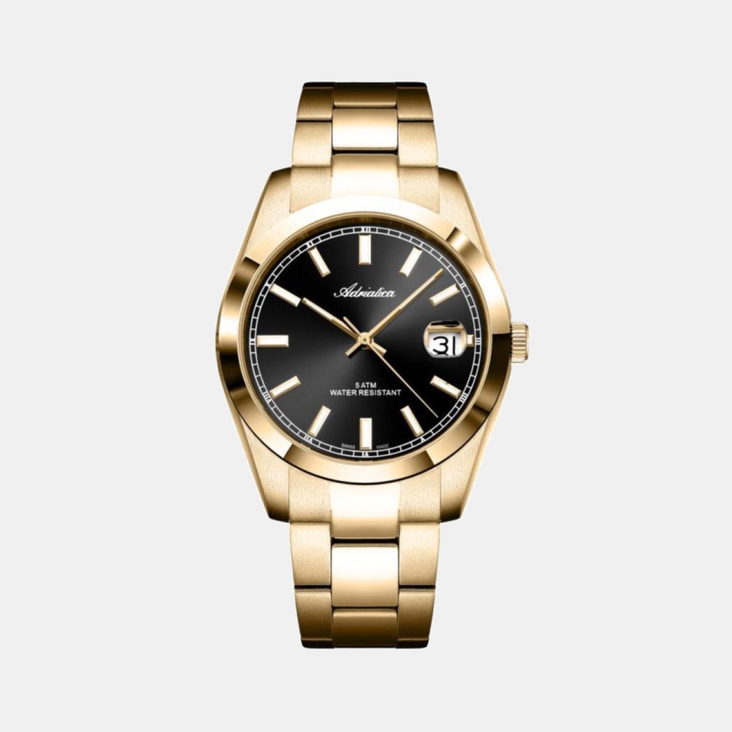 Men Quartz Black Dial Analog Watch A1302.1114Q
