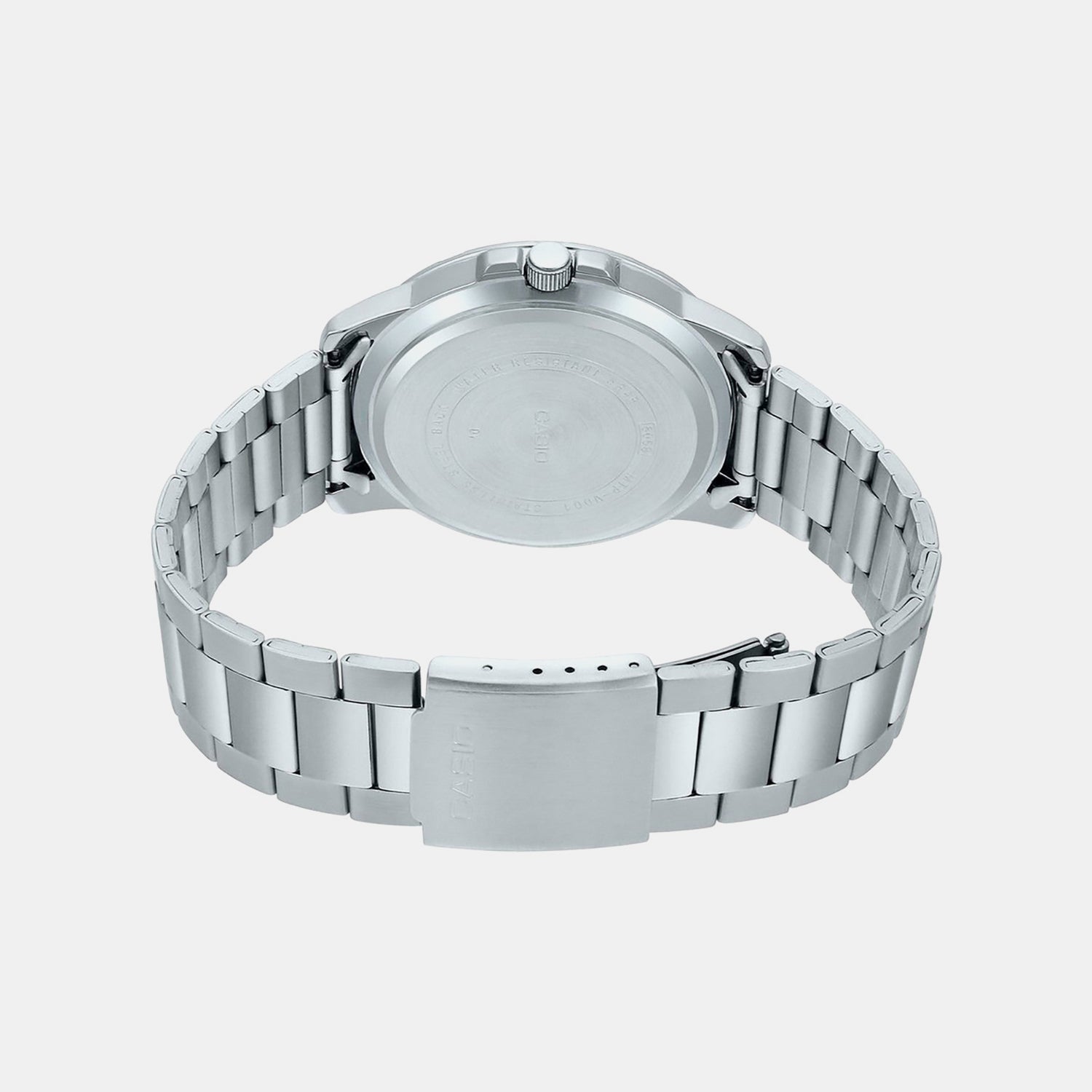 Enticer Men Quartz Black Dial Analog Stainless Steel Watch A1362