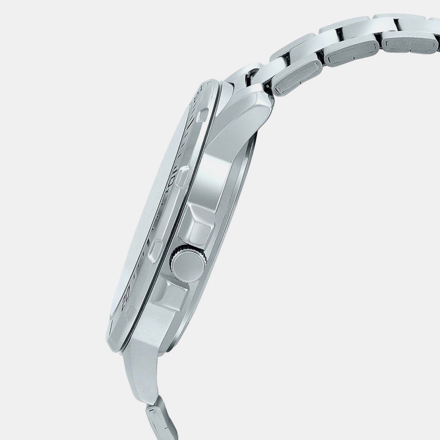 Enticer Men Quartz Black Dial Analog Stainless Steel Watch A1362