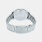 Enticer Men Quartz Blue Dial Analog Stainless Steel Watch A1363