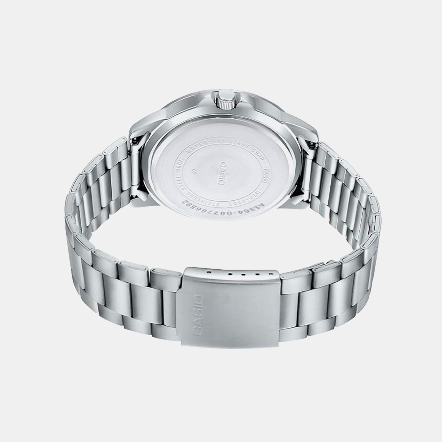 Enticer Men Quartz Blue Dial Analog Stainless Steel Watch A1364