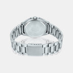 Enticer Men Quartz Blue Dial Analog Stainless Steel Watch A1513