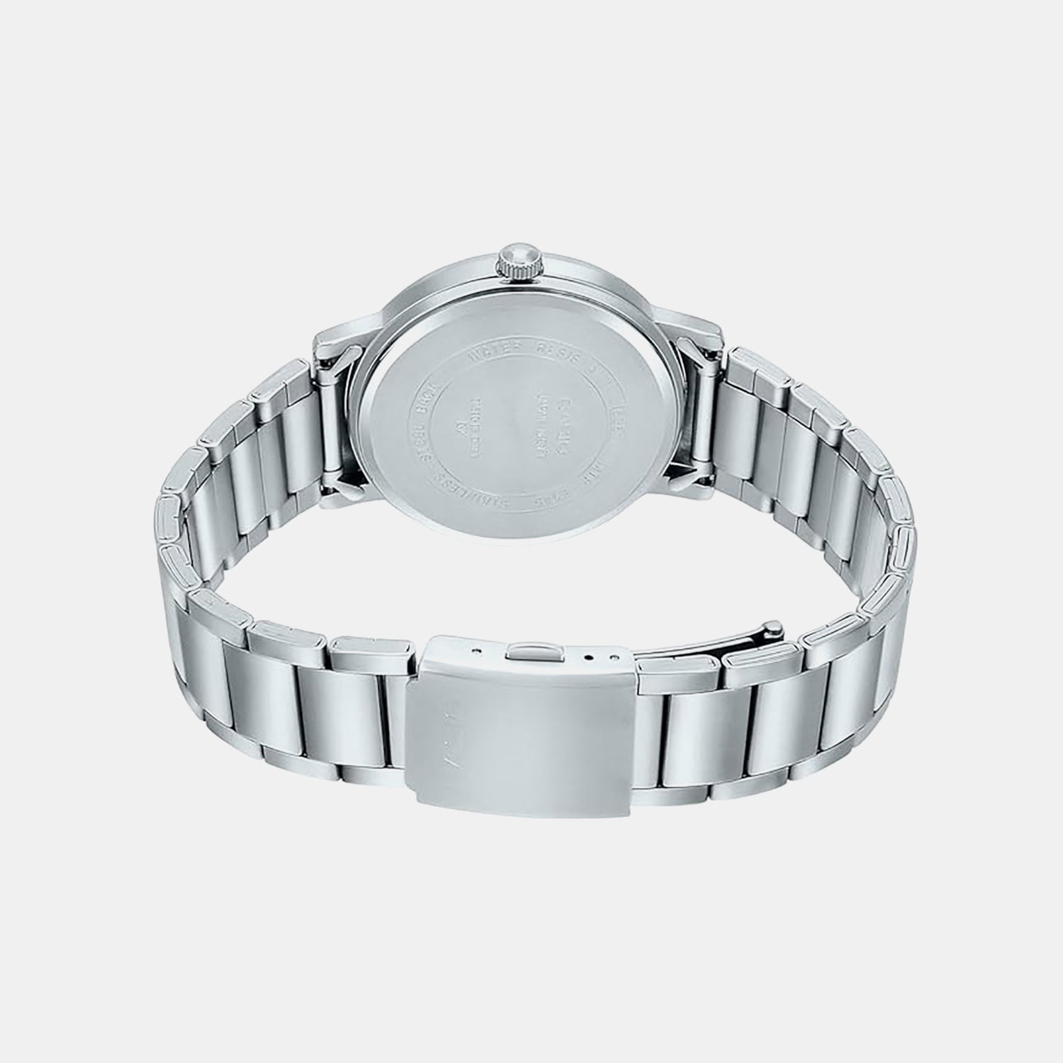 Enticer Men Quartz Grey Dial Analog Stainless Steel Watch A1518