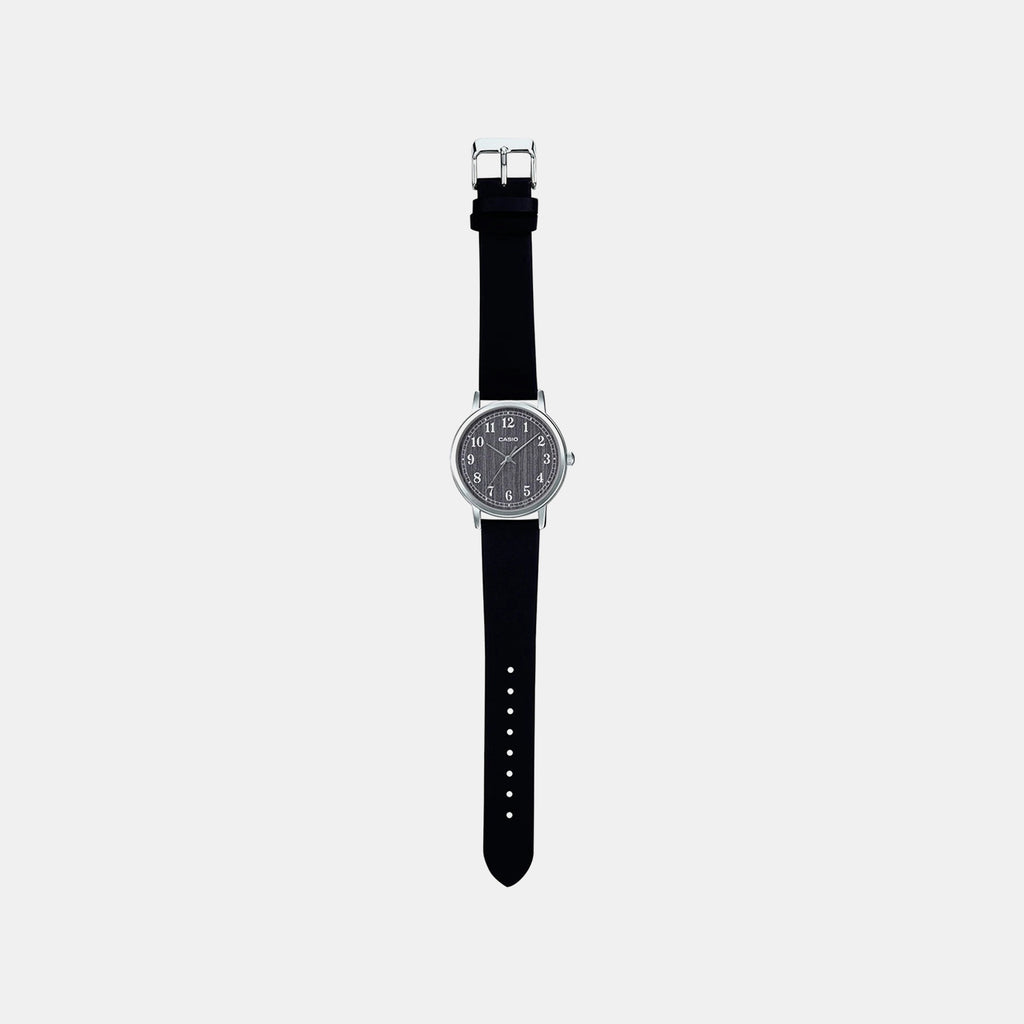 Enticer Men Quartz Black Dial Analog Leather Watch A1521