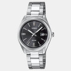 Enticer Women Quartz Black Dial Analog Stainless Steel Watch A1535