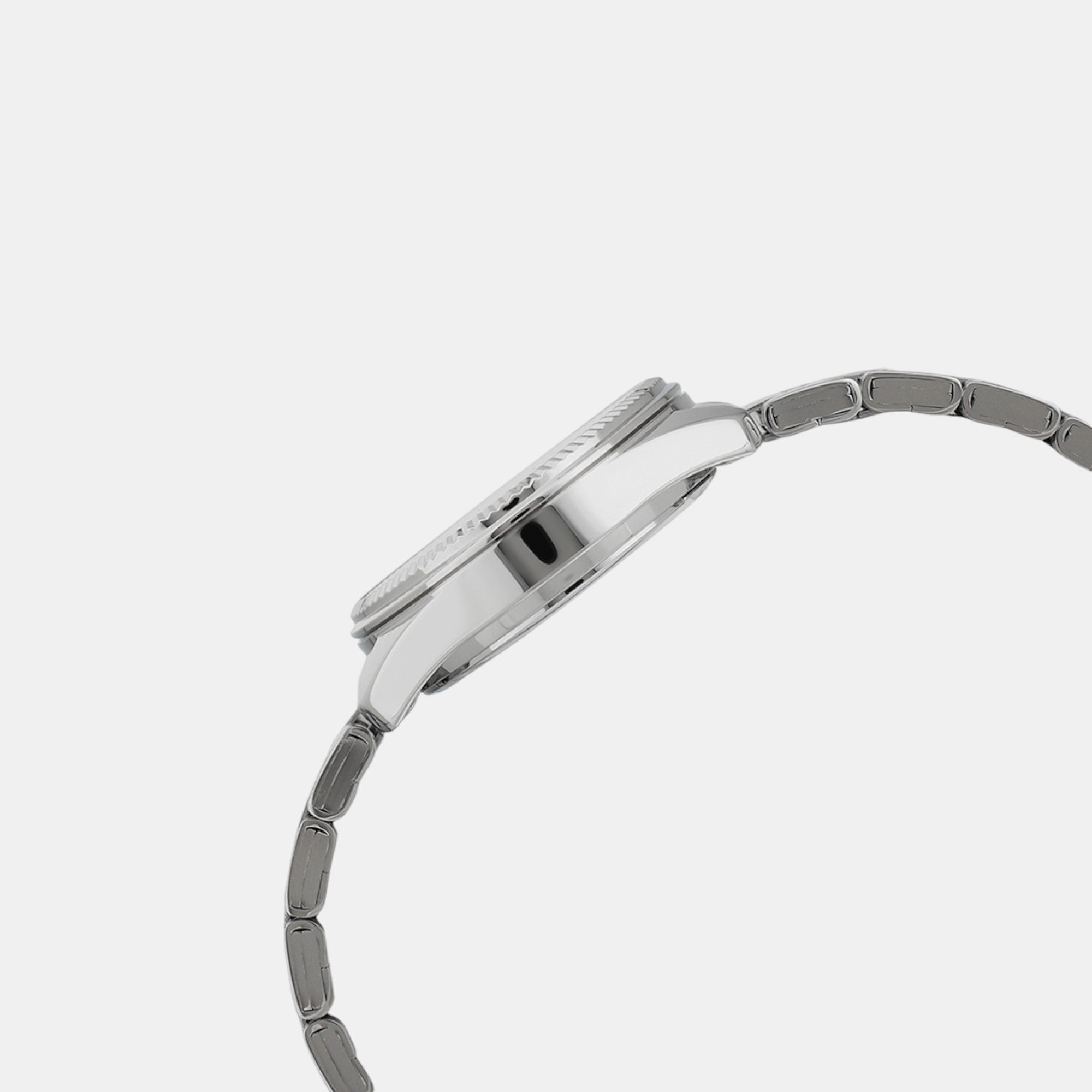 Enticer Men Quartz White Dial Analog Stainless Steel Watch A1539