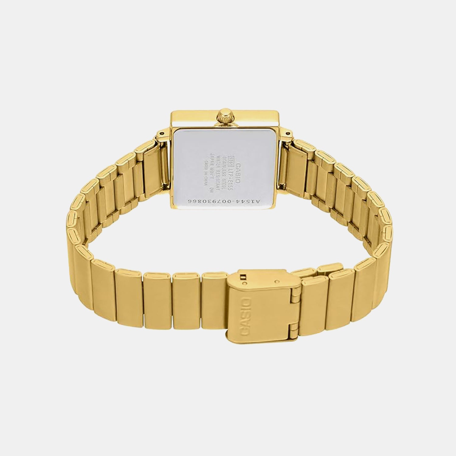 Enticer Women Quartz Gold Dial Analog Stainless Steel Watch A1544