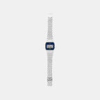 Unisex Digital Blue Dial Digital Stainless Steel Watch D432