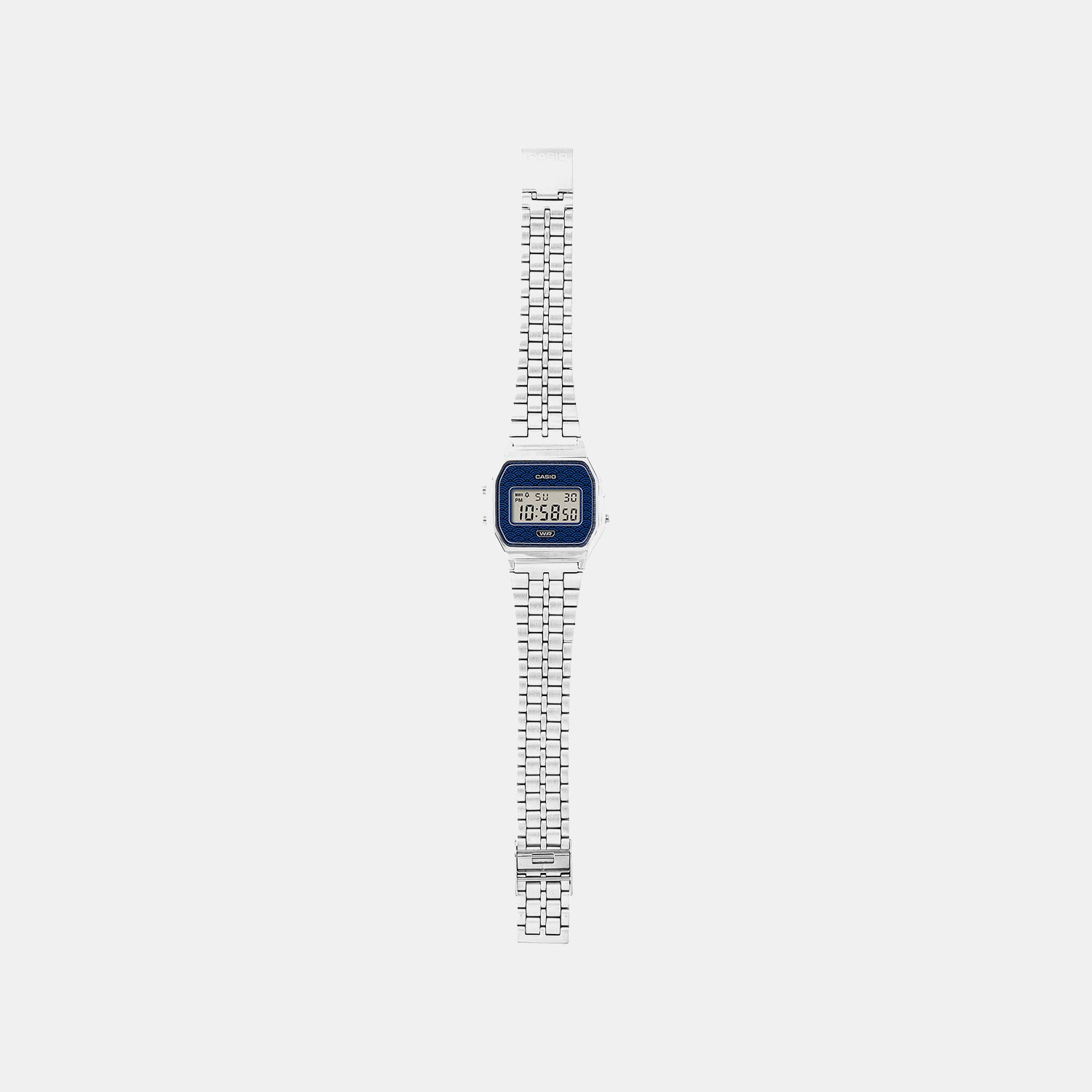 Unisex Digital Blue Dial Digital Stainless Steel Watch D432