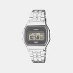 Unisex Digital Grey Dial Digital Stainless Steel Watch D433