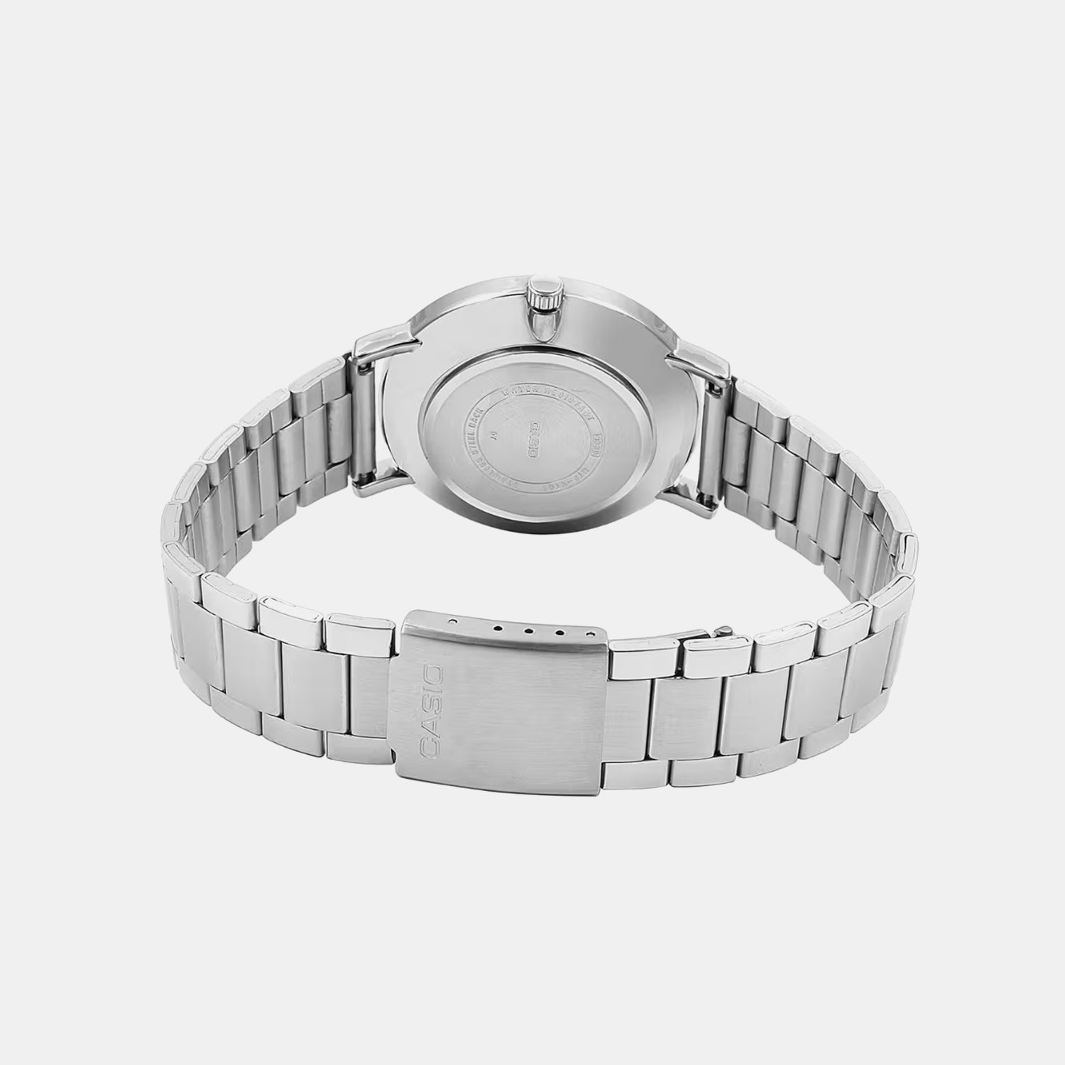 Enticer Men Quartz Blue Dial Analog Stainless Steel Watch A1613