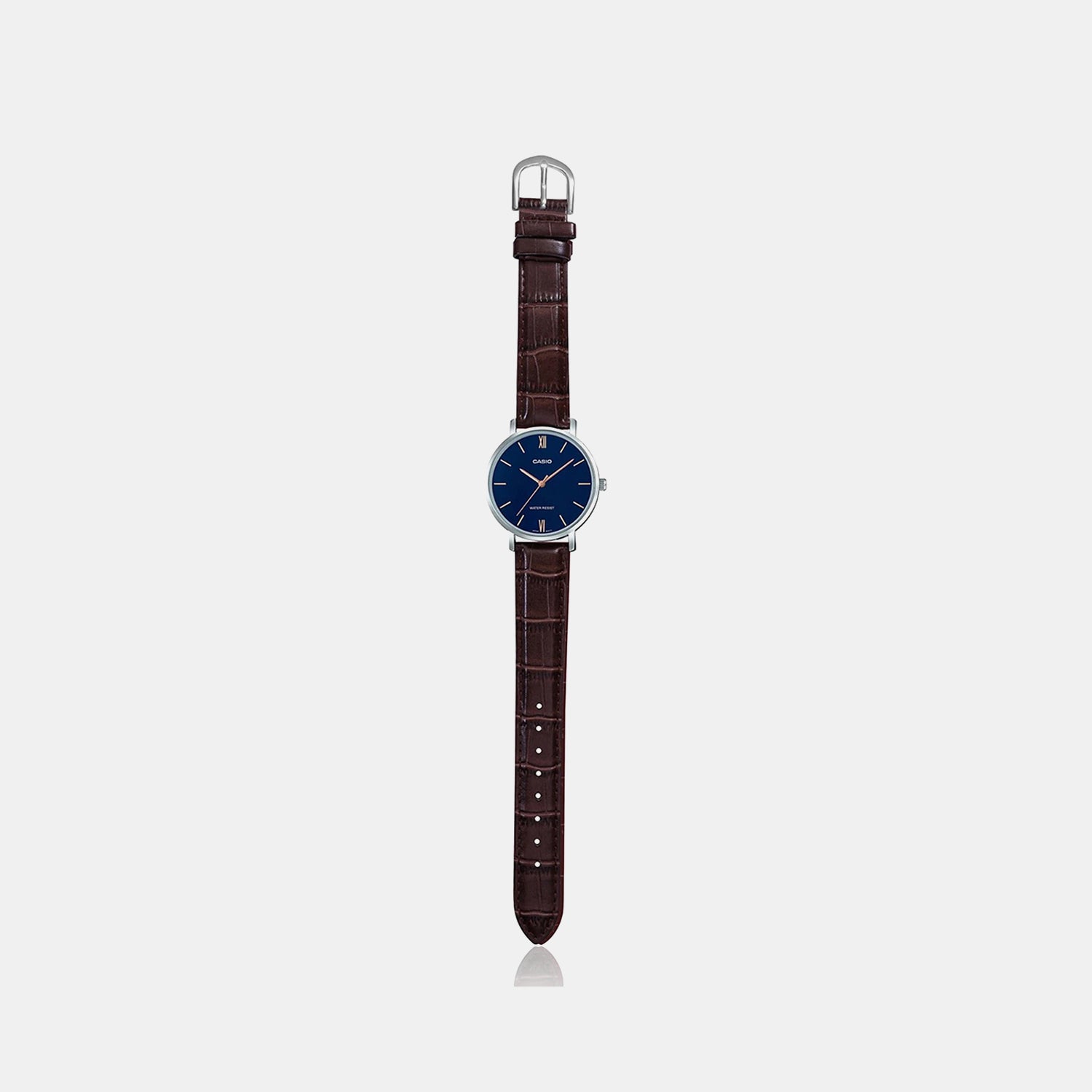 Enticer Women Quartz Blue Dial Analog Leather Watch A1629