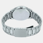 Enticer Men Quartz Black Dial Analog Stainless Steel Watch A1668