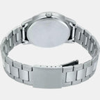 Enticer Men Quartz Black Dial Analog Stainless Steel Watch A1668