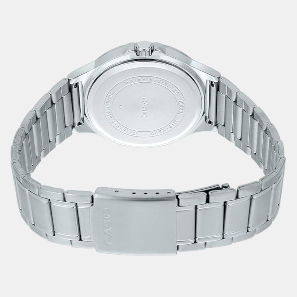 Enticer Men Quartz Black Dial Analog Stainless Steel Watch A1683