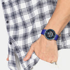Youth Unisex Quartz Grey Dial Digital Resin Watch A1724