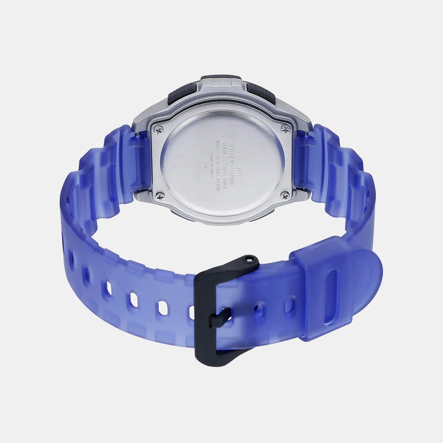 Youth Unisex Quartz Grey Dial Digital Resin Watch A1724