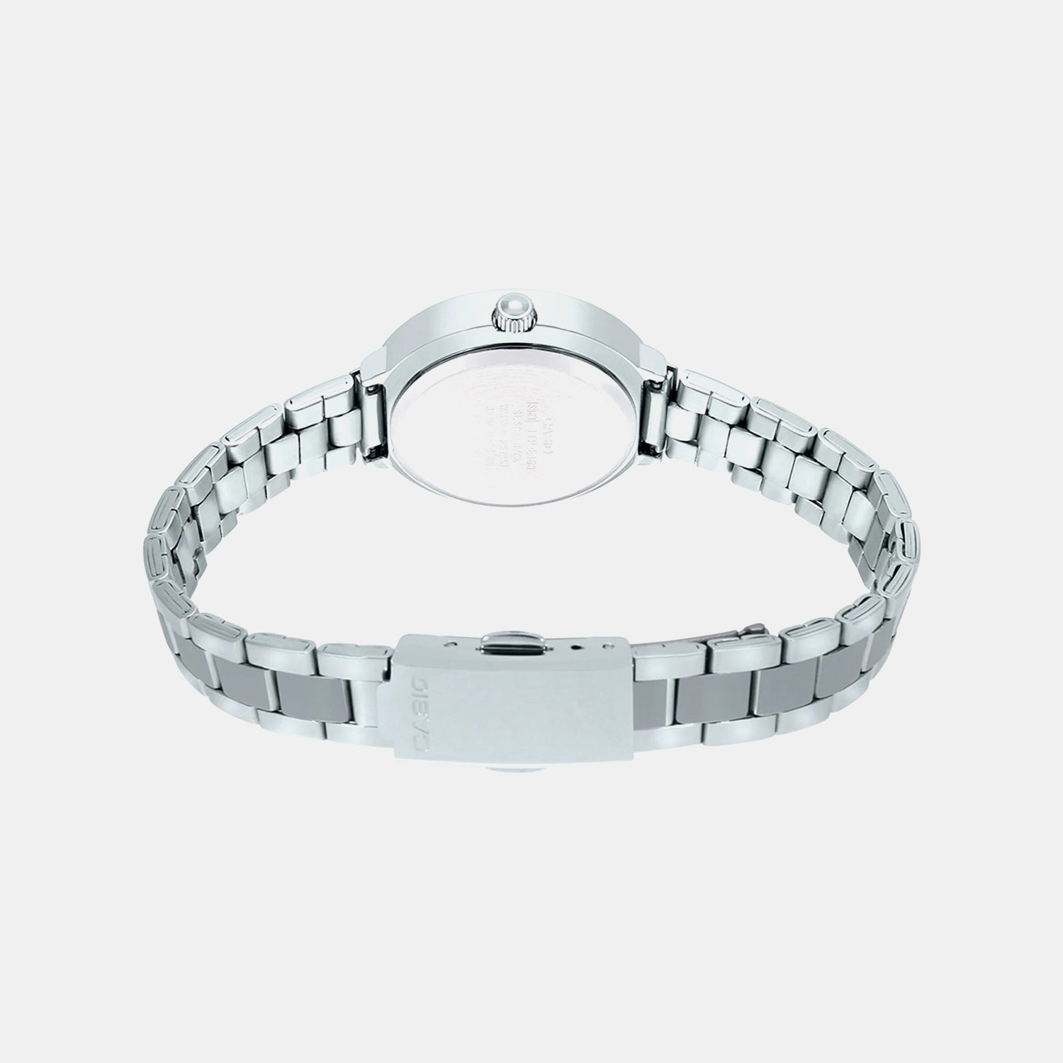 Enticer Women Quartz Silver Dial Analog Stainless Steel Watch A1732
