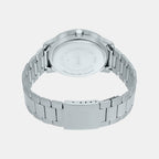 Enticer Men Quartz Black Dial Analog Stainless Steel Watch A1734