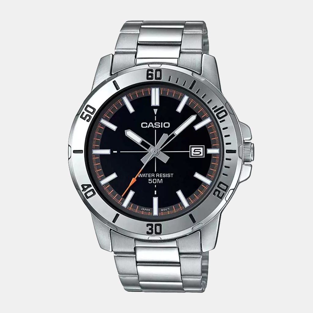 Casio Round Black Analog watch