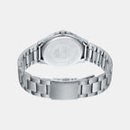 Enticer Men Quartz Blue Dial Analog Stainless Steel Watch A1755