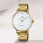 Enticer Women Quartz White Dial Analog Stainless Steel Watch A1784