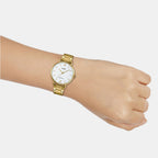Enticer Women Quartz White Dial Analog Stainless Steel Watch A1784