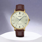 Enticer Women Quartz Green Dial Analog Leather Watch A1787