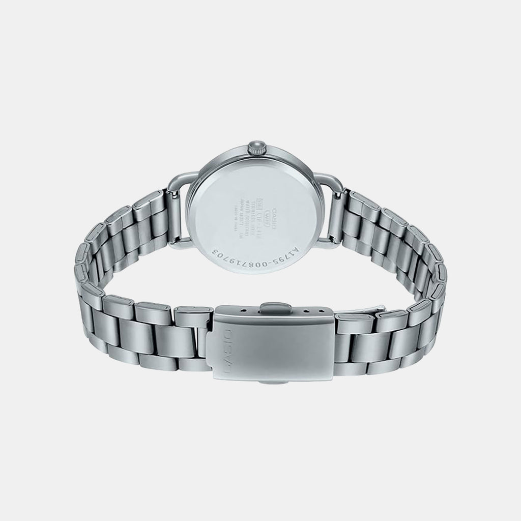 Enticer Women Quartz Blue Dial Analog Stainless Steel Watch A1792