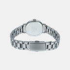 Enticer Women Quartz Blue Dial Analog Stainless Steel Watch A1792