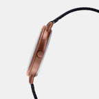 Enticer Women Quartz Black Dial Analog Mesh Watch A1811