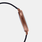 Enticer Women Quartz Black Dial Analog Mesh Watch A1811