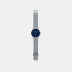 Enticer Men Quartz Blue Dial Analog Stainless Steel Watch A1838
