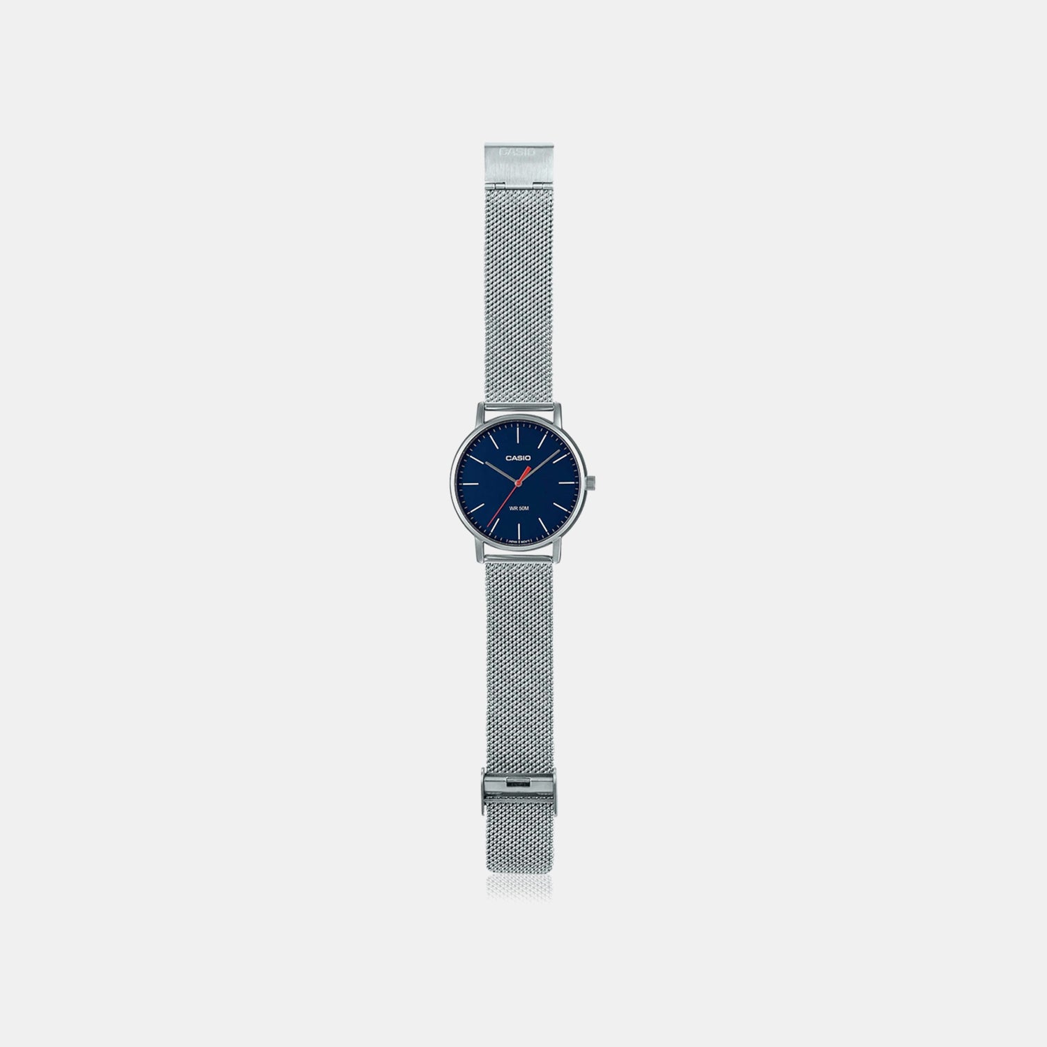 Enticer Men Quartz Blue Dial Analog Stainless Steel Watch A1838