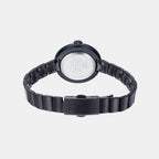 Enticer Women Quartz Black Dial Analog Stainless Steel Watch A1851