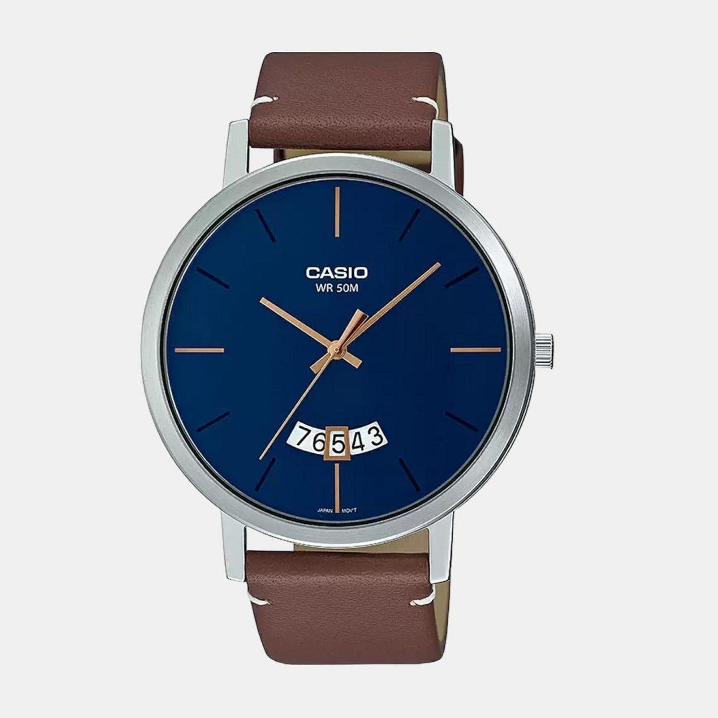 Casio Round Blue Analog watch