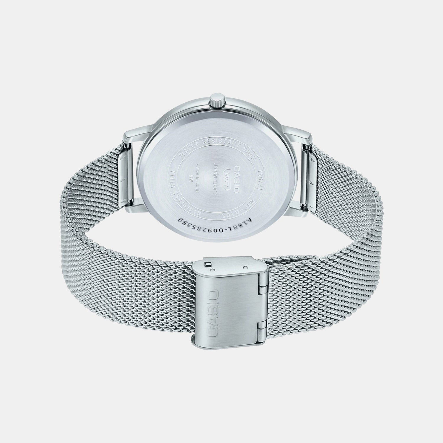 Enticer Men Quartz Blue Dial Analog Mesh Watch A1880